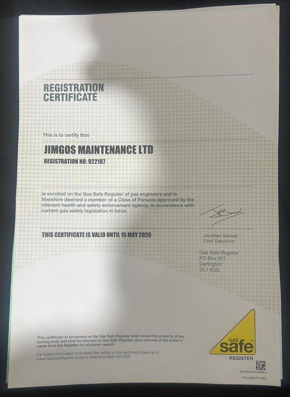 Qualification certificate 12